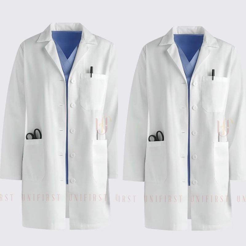 Ao blouse thường sử dụng loại vải màu trắng 